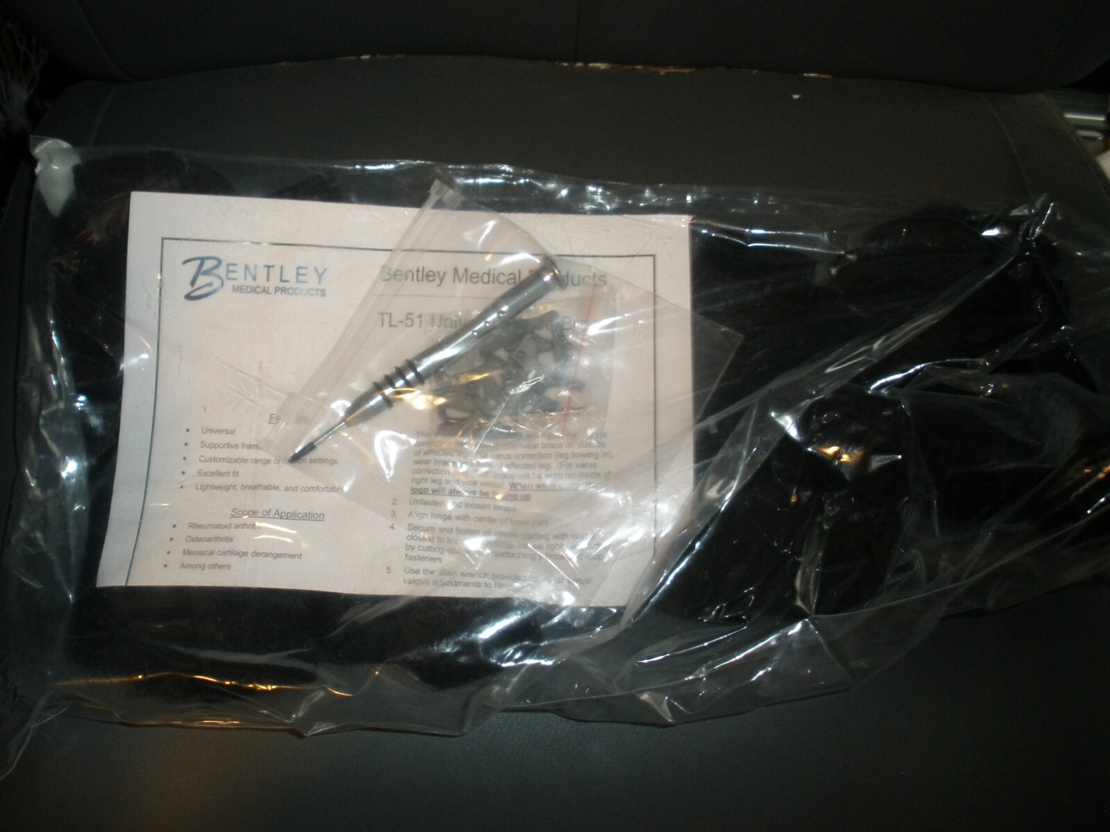 NEW Universal Knee Brace L1843 and L1851 Large JacMart (SU151)