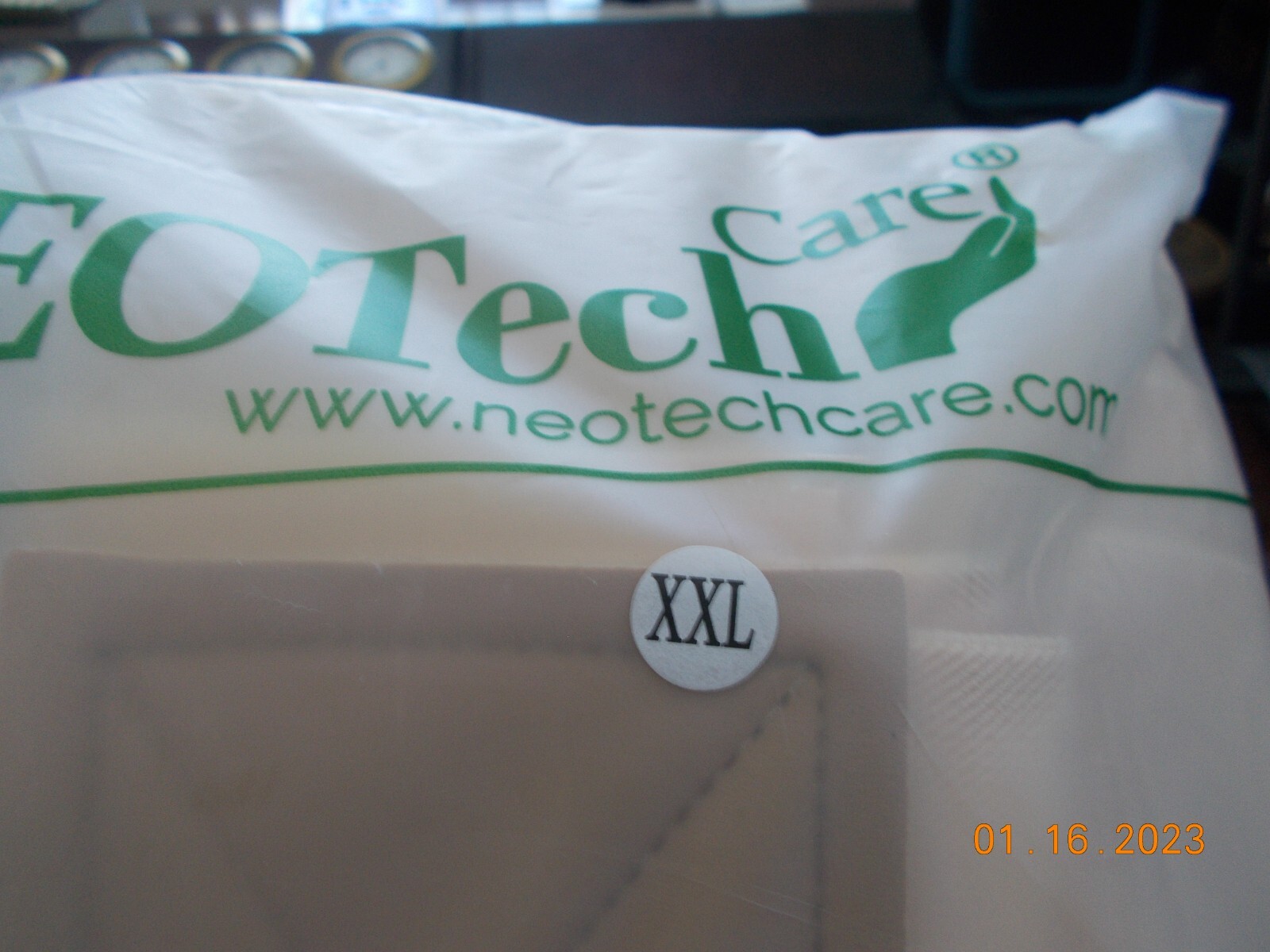 New in Package NeoTech Care Back Brace Y001 with Suspenders, XXL