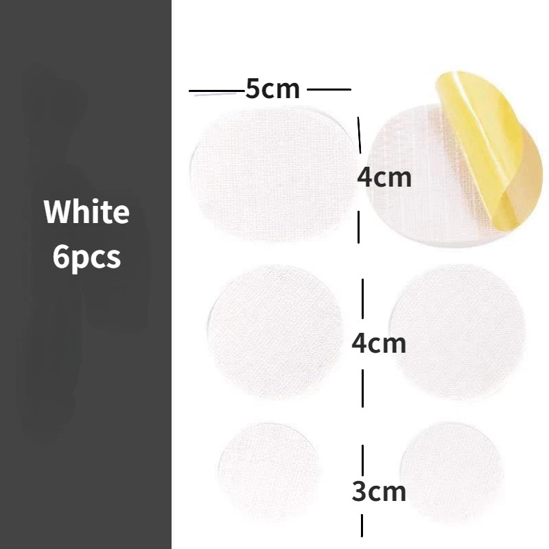 6pcs Sports Shoes Repair Stickers Suede Heel Protector Anti-Wear Repair Holes Se