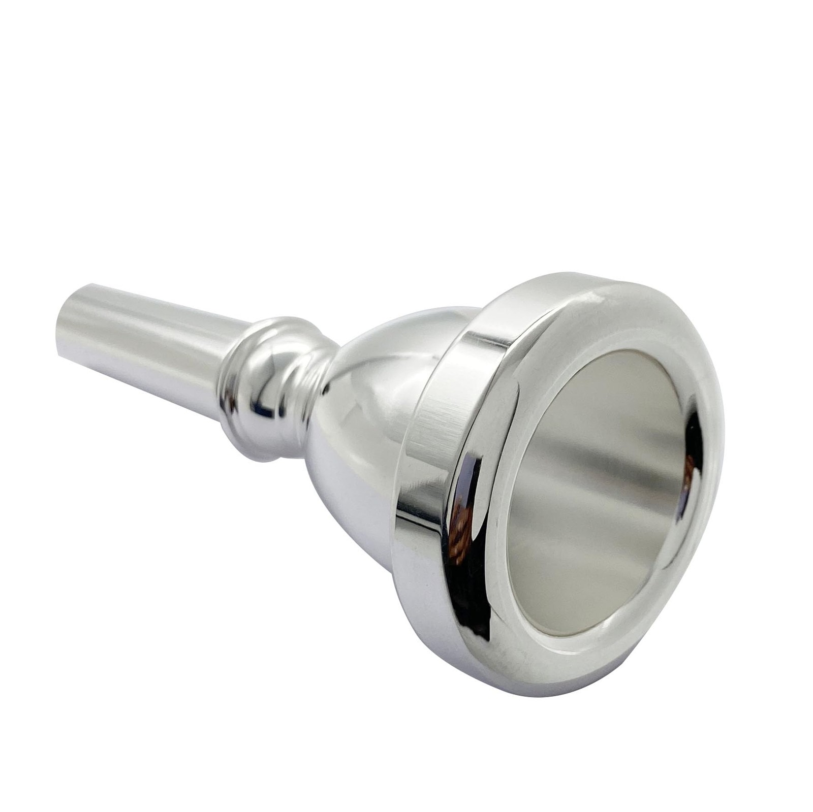 Premium Quality Silver Plated Tuba Mouthpiece Size 22 Superior Sound 1 PCS