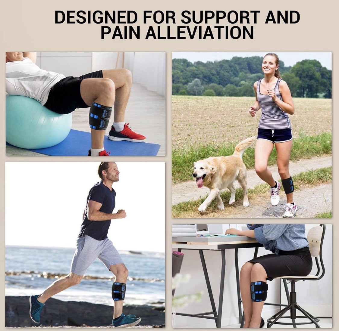 Sciatica Pain Relief Brace Adjustable Compression Nerve Support