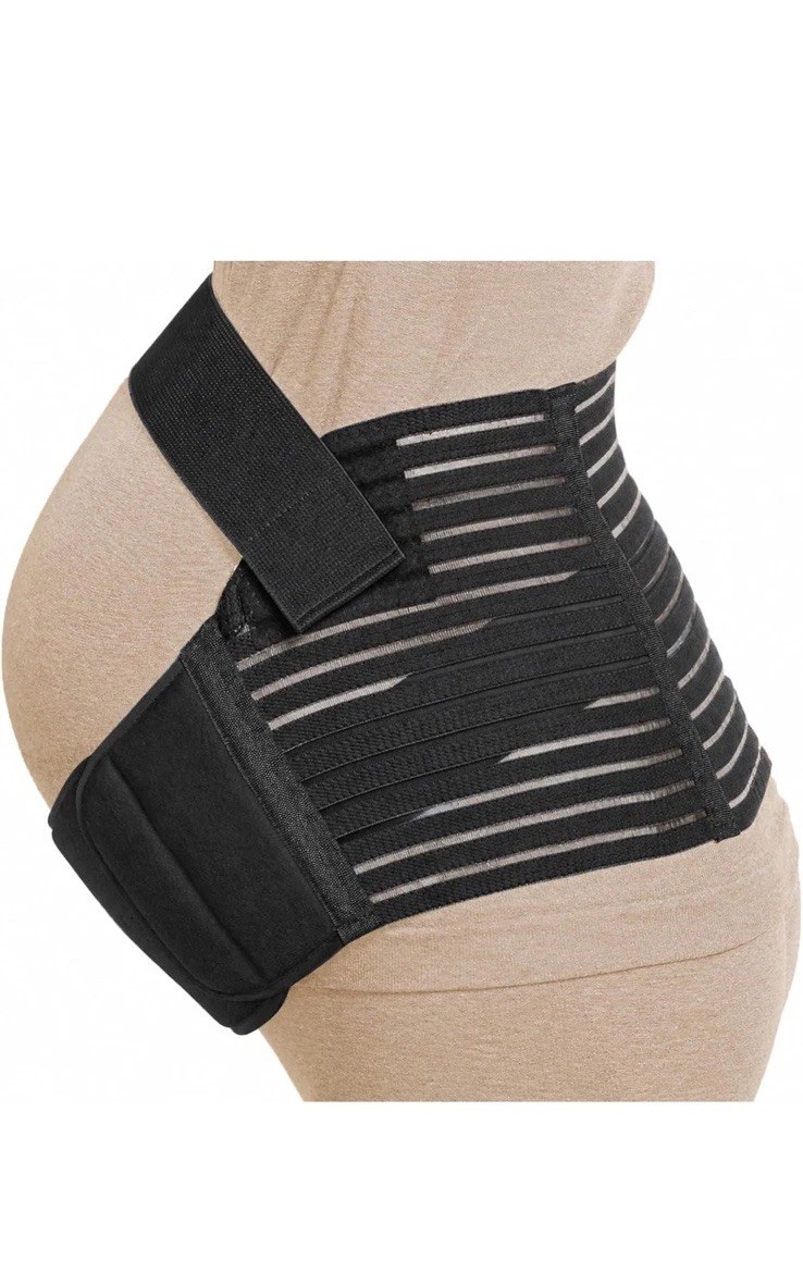 Pregnancy Belly Band Strap Belly Support Brace for Abdomen Size M