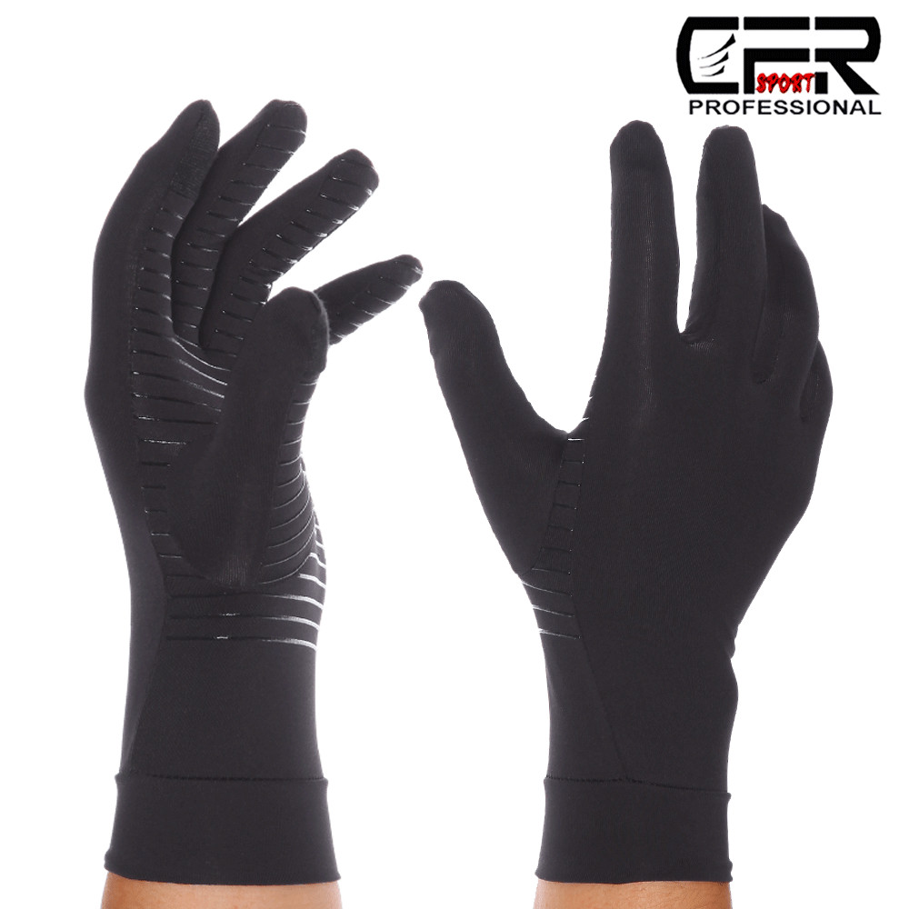 Copper Compression Gloves Arthritis Pain Relief Hand Joint Support Brace