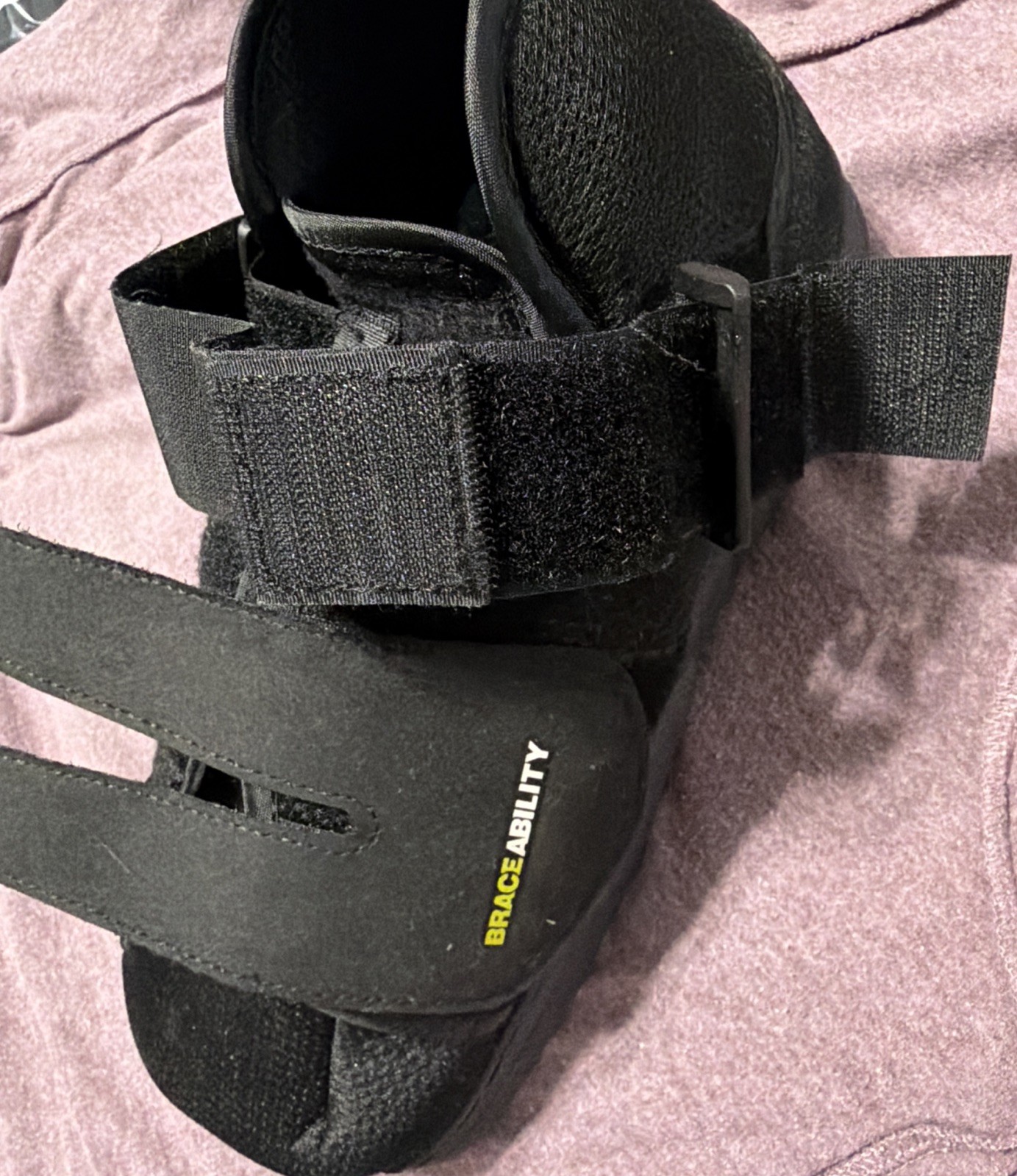 Braceability,Closed Toe, Medical Walking Shoe, Light Weight, After Cast Boot
