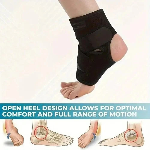 Adjustable Ankle Brace Sleeve Elastic Support Running Basketball Volleyball