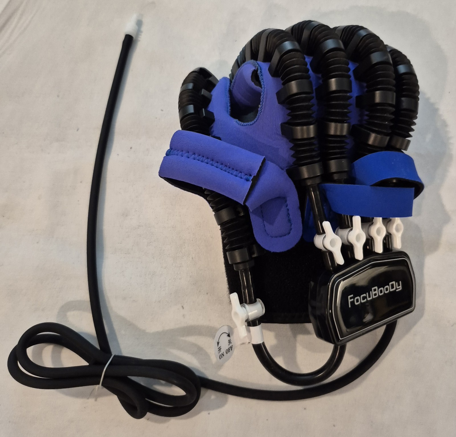FOCUBOODY Rehabilitation Right Robot Glove Replacement Only Size XL Blue