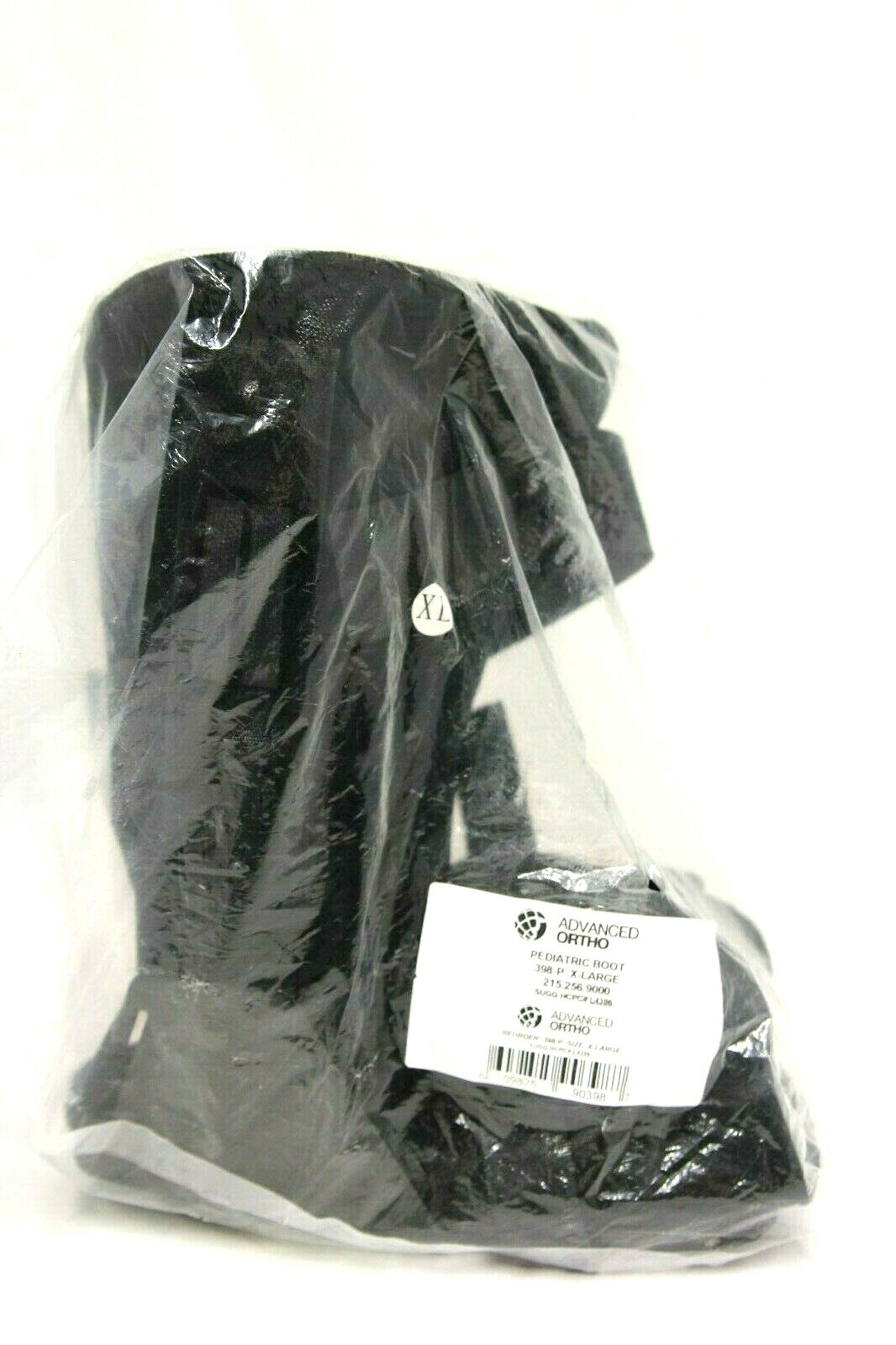 Advanced Ortho Pedriatric Boot Ankilizer II X-Large Black Model # 398-P