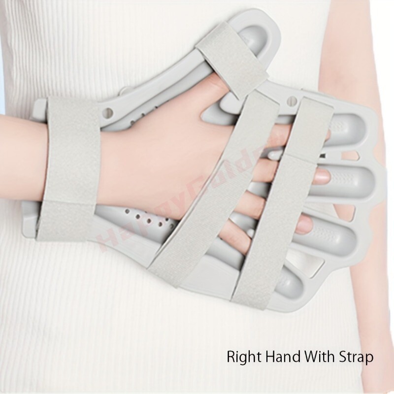 Adjustable Finger Orthotics Splint Extended Hand Support Hook-and-Loop Closure