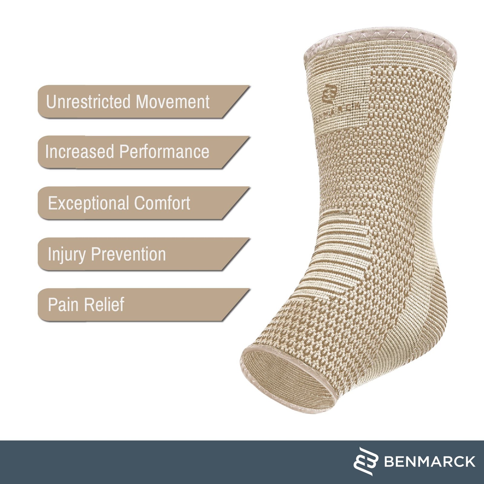 Benmarck Natural Beige Unisize Achilles Tendon Brace