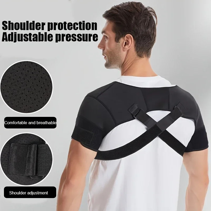 Adjustable Cross Shoulder Support Straps Polyester Fiber Hand Wash Only for Back