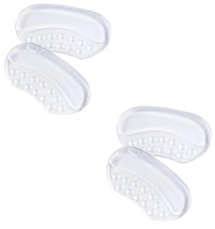 1/2Pair Heels Grips Silicone Heel Stickers for Women Men Anti Slip Heel Cushions