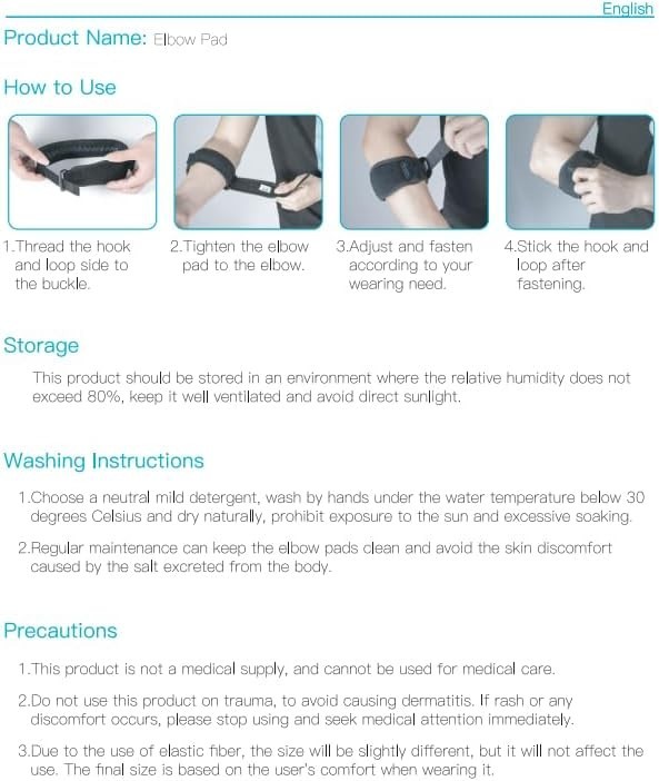 Elbow Brace for Tendonitis and Tennis Elbow 2 Pack, Tennis Golfers Elbow Supp…
