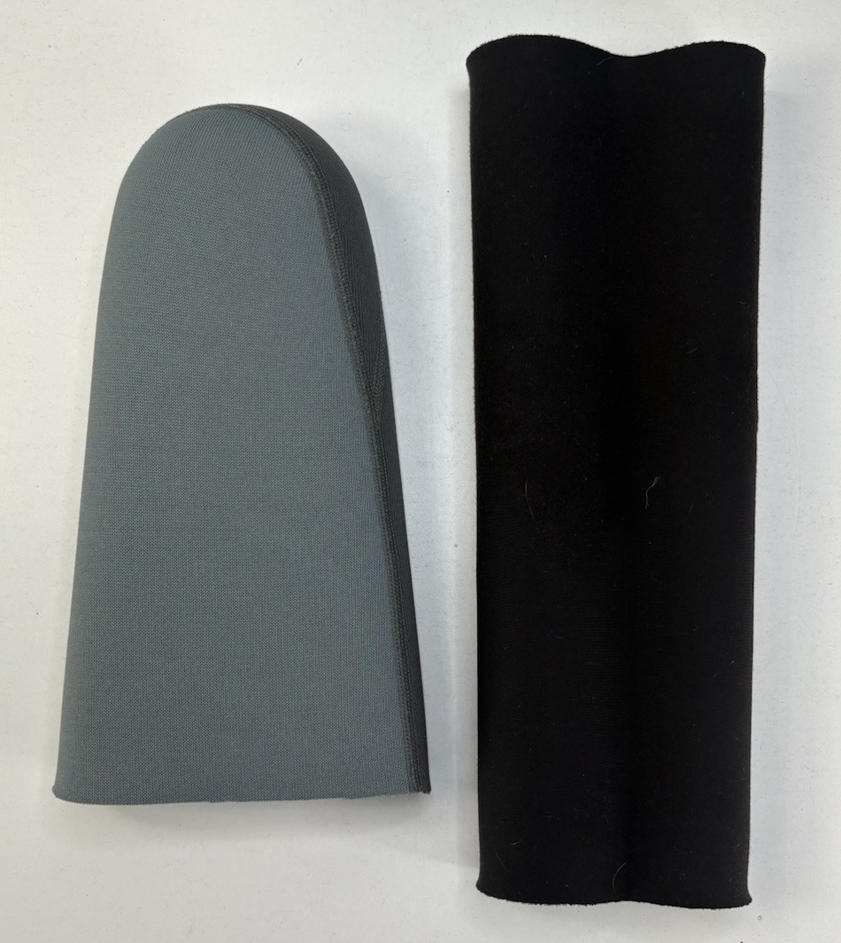 Encore Gel Thermo-Ply Prosthetic Product, MEDIUM 3MM Black