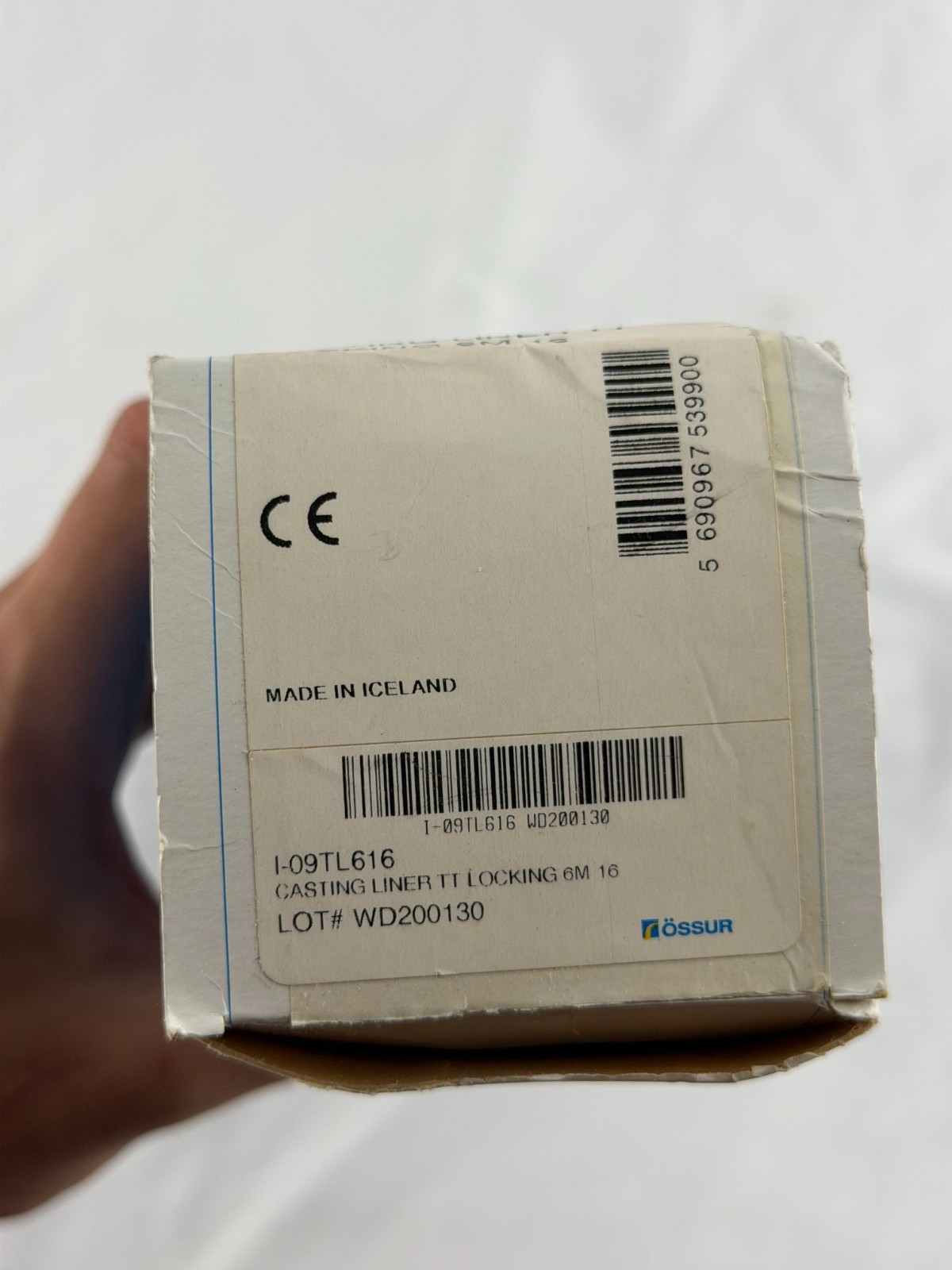Ossur Casting Liner TT Locking 6M 16 Prosthetic I-09TL616