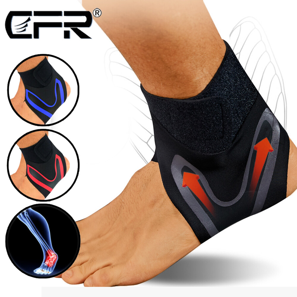 Compression Ankle Brace Support Sleeve Gym Foot Plantar Fasciitis Pain Relief