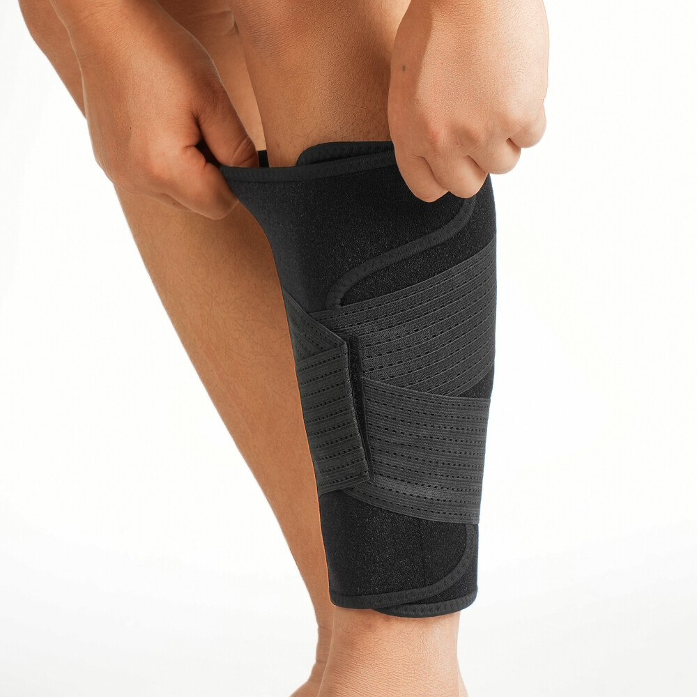 Calf Support Brace Adjustable Shin Splint Compression Calf Wrap Swelling Sleeves