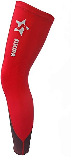 Leg Warmers UV Sun Protection Lycra Compression Breathable Stretchy Knee Sleeves