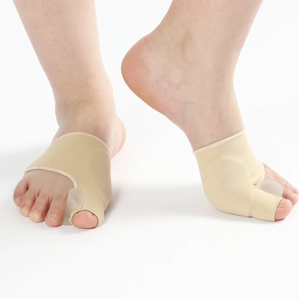 2 Pcs Toe Separator Bunion Corrector Hallux Bone Straightener Pedicure Tools