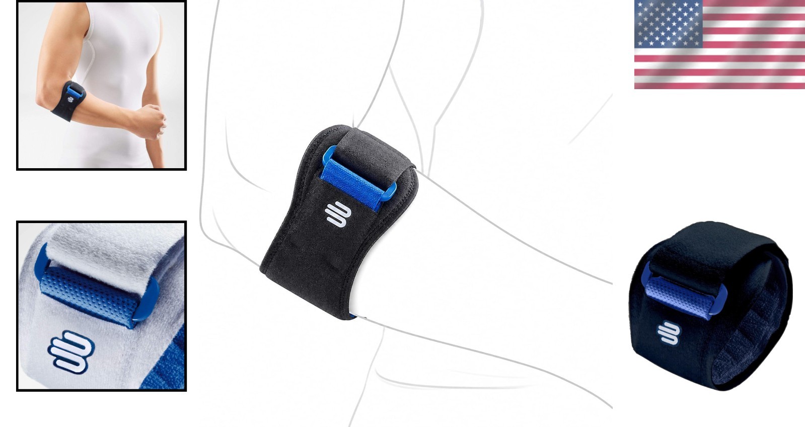 Lightweight Elbow Brace for Swollen Tissues