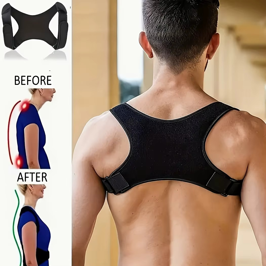 Posture Corrector Back Brace Shoulder Support Clavicle Belt Adjustable Men Women
