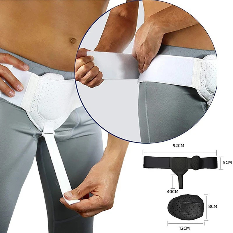 Adjustable Breathable Inguinal Hernia Belt Pain Relief Support Sport