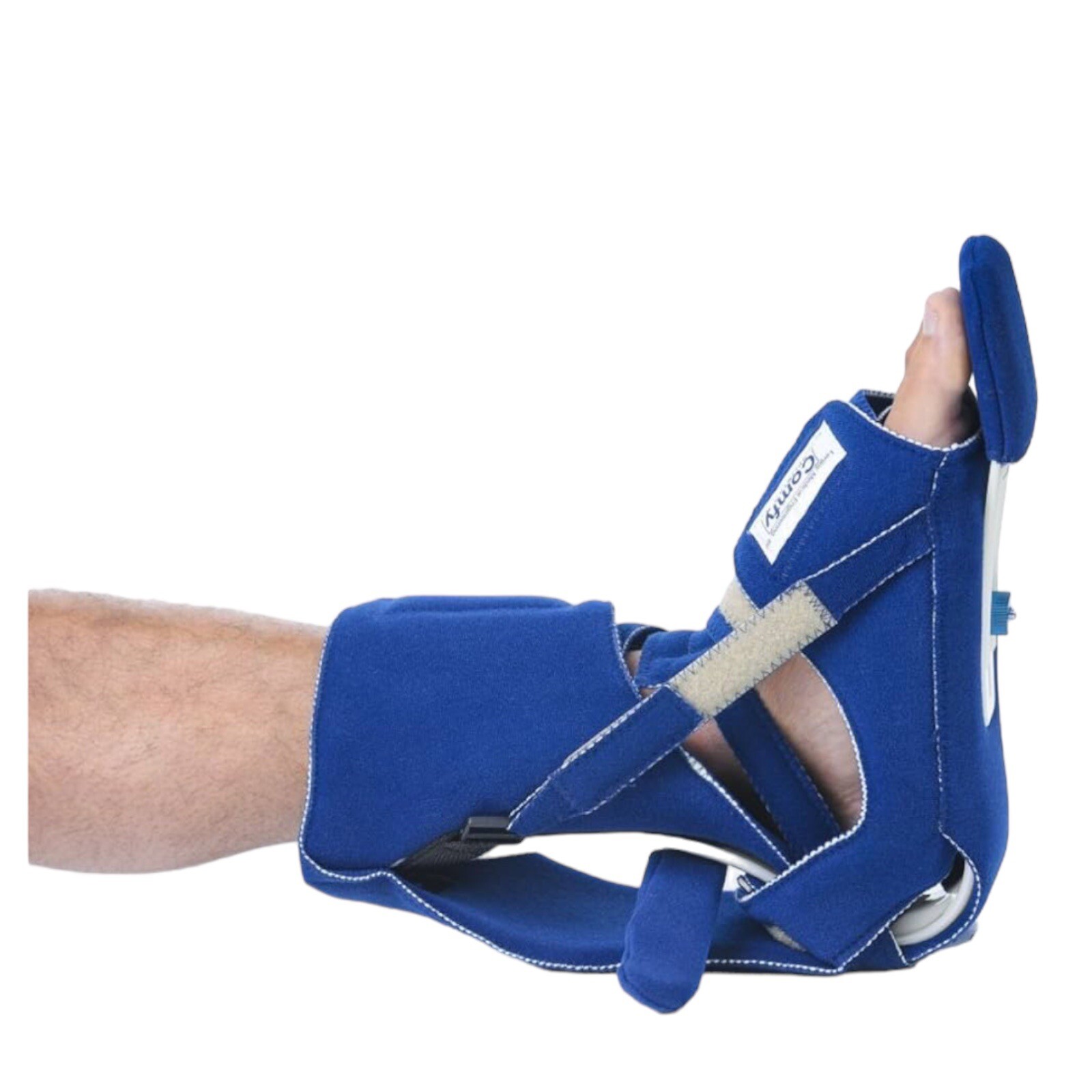 COMFY AMBULATORY BOOT WITH STRAPS – ADULT – BLUE- ADJUSTABLE