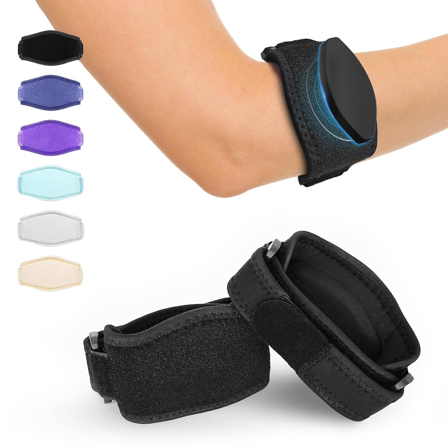 Tennis Elbow Brace (2 Pack) for Tendonitis, Forearm Brace Support BandView Sold