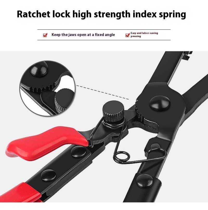 Car Water Pipe Oil Pipe Air Conditioning Pipe Clamp Hoop Pliers Disassembly Tool
