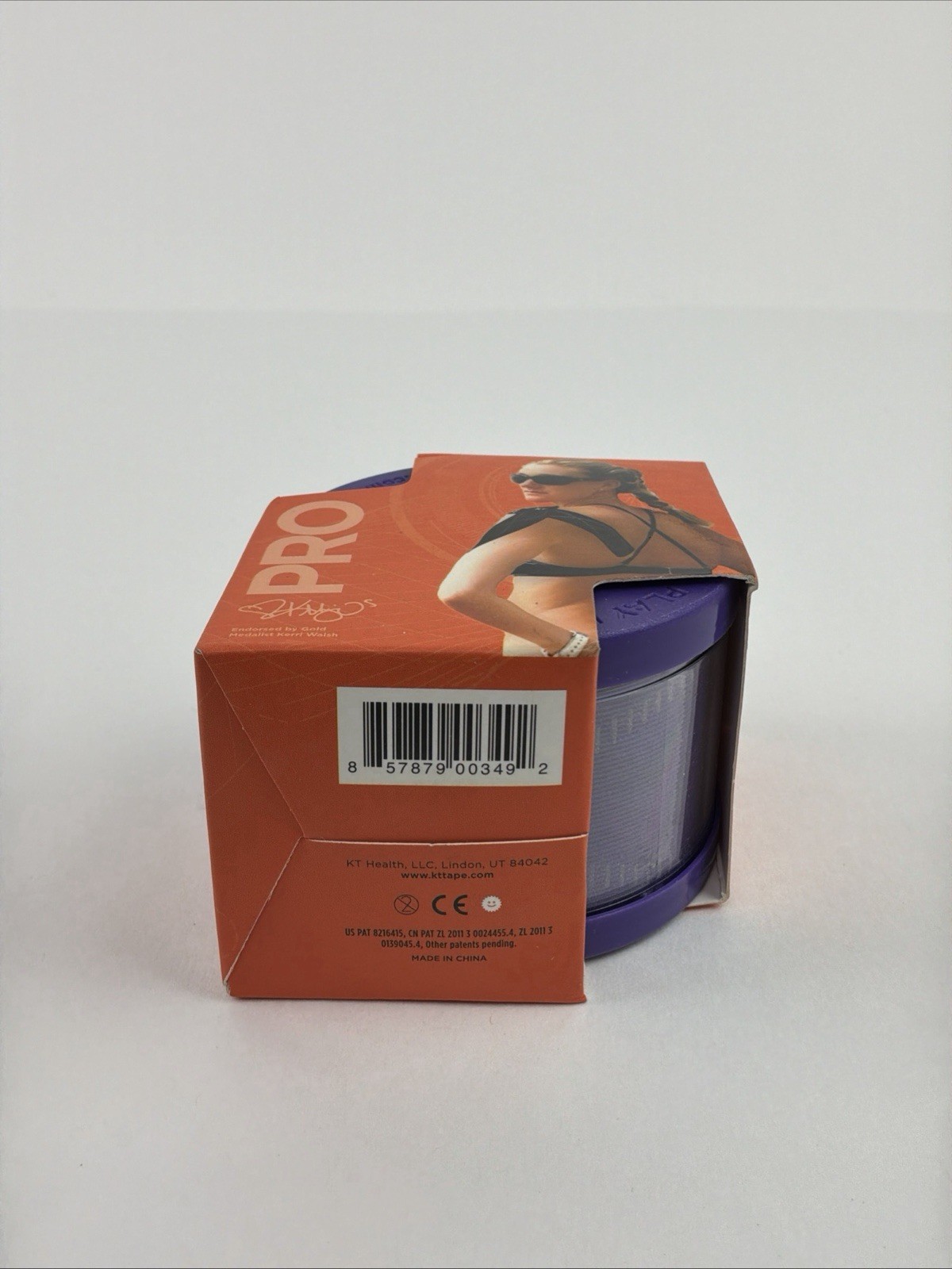 KT Tape Pro 10″ Precut Epic Purple Therapeutic Elastic Sports Roll 20 Strips
