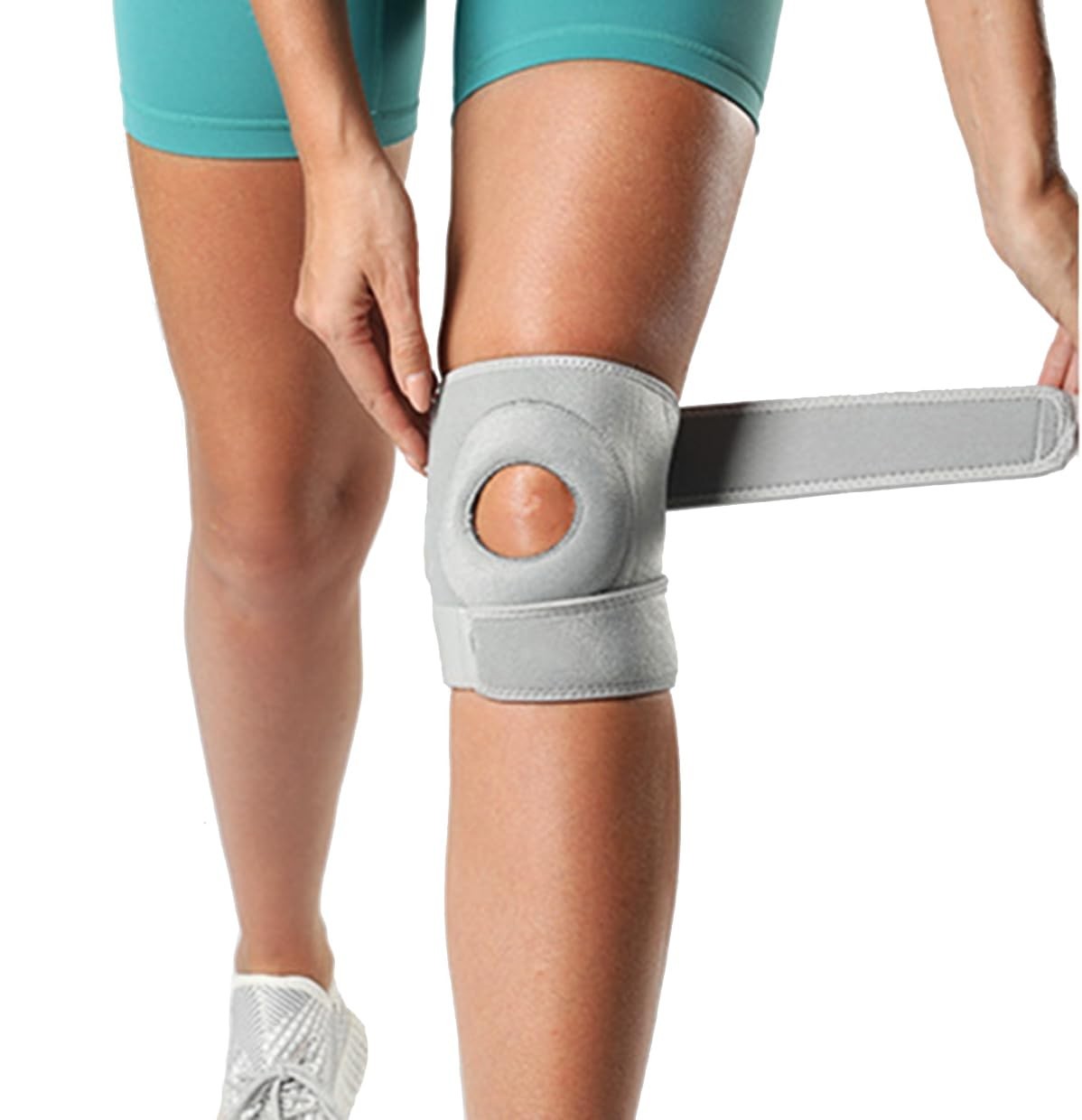 Lightweight Neoprene Knee Support – Adjustable Compression Sleeve for Sports Use