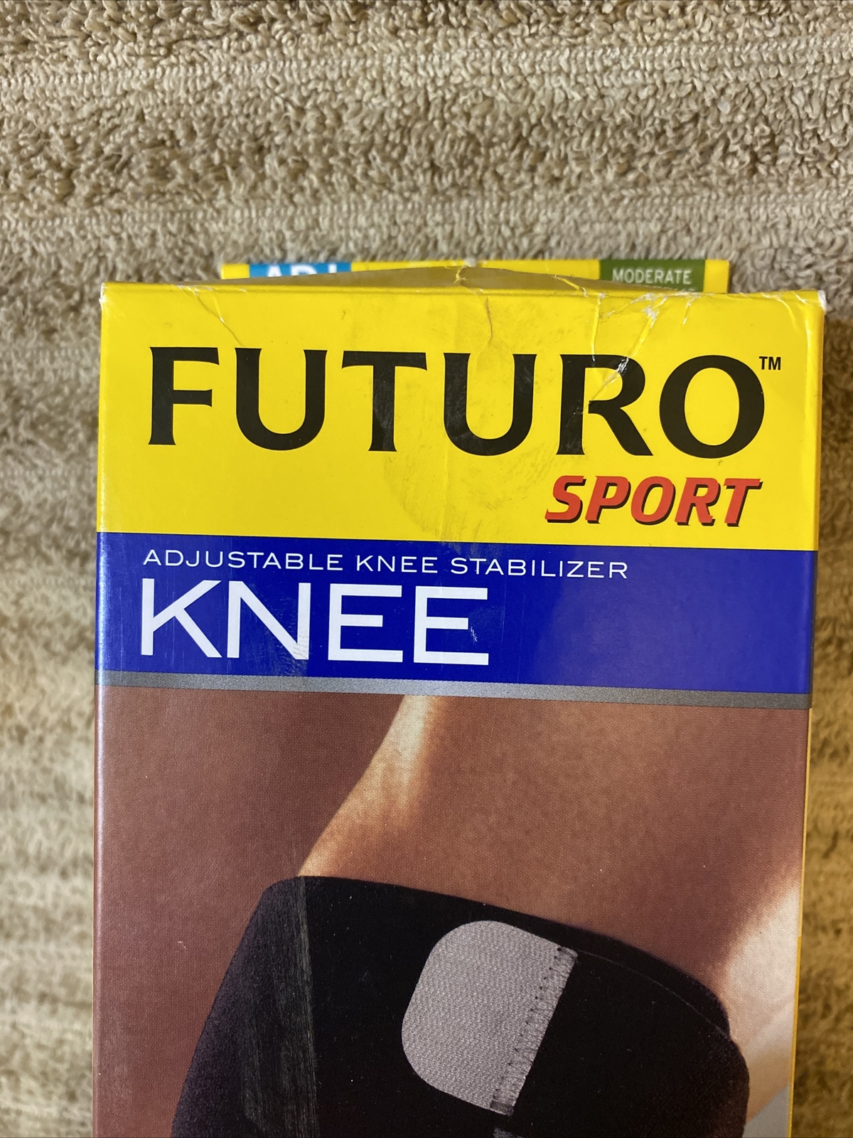 Futuro Sport Adjustable Knee Stabilizer Knee Brace 3M—New