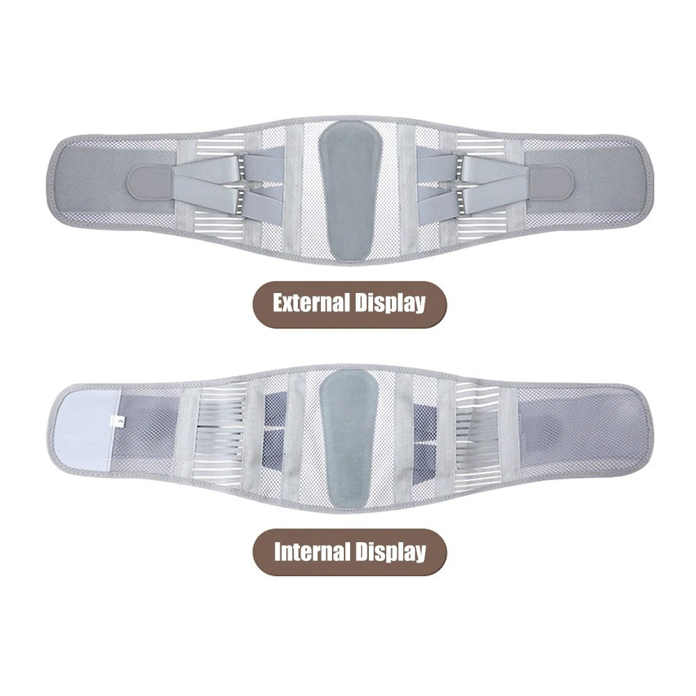 Adjustable Lower Back Brace Lumbar Support Waist Belt For Men Women Pain Relief