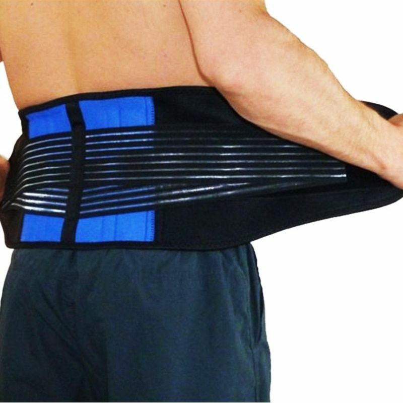 Waist Pain Relief Belt Neoprene Lumbar Spine Support Bone Care Trimmer Unisex