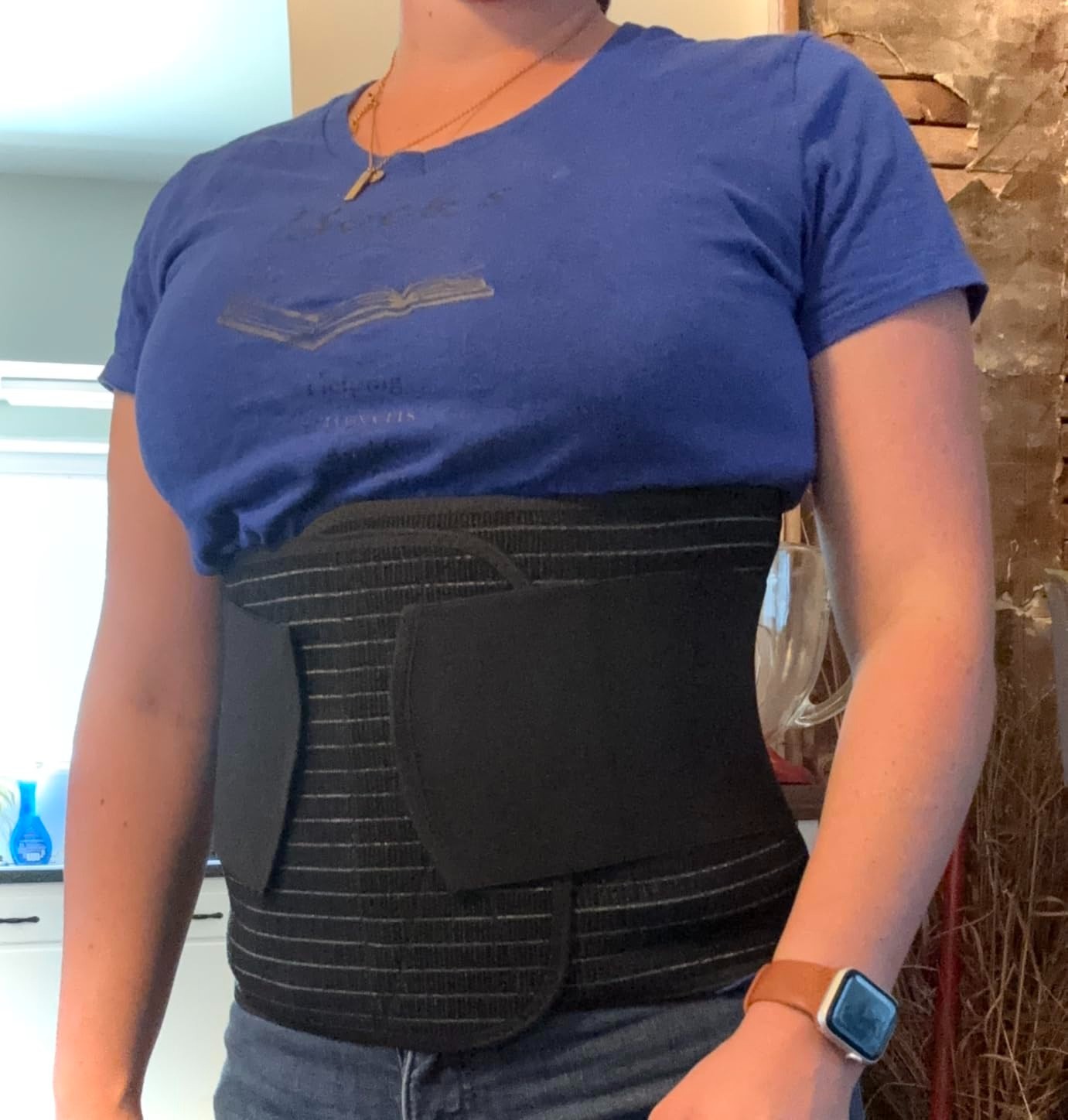 Abdominal Binder–Post Surgery & Postpartum Recovery Hernia (Large)