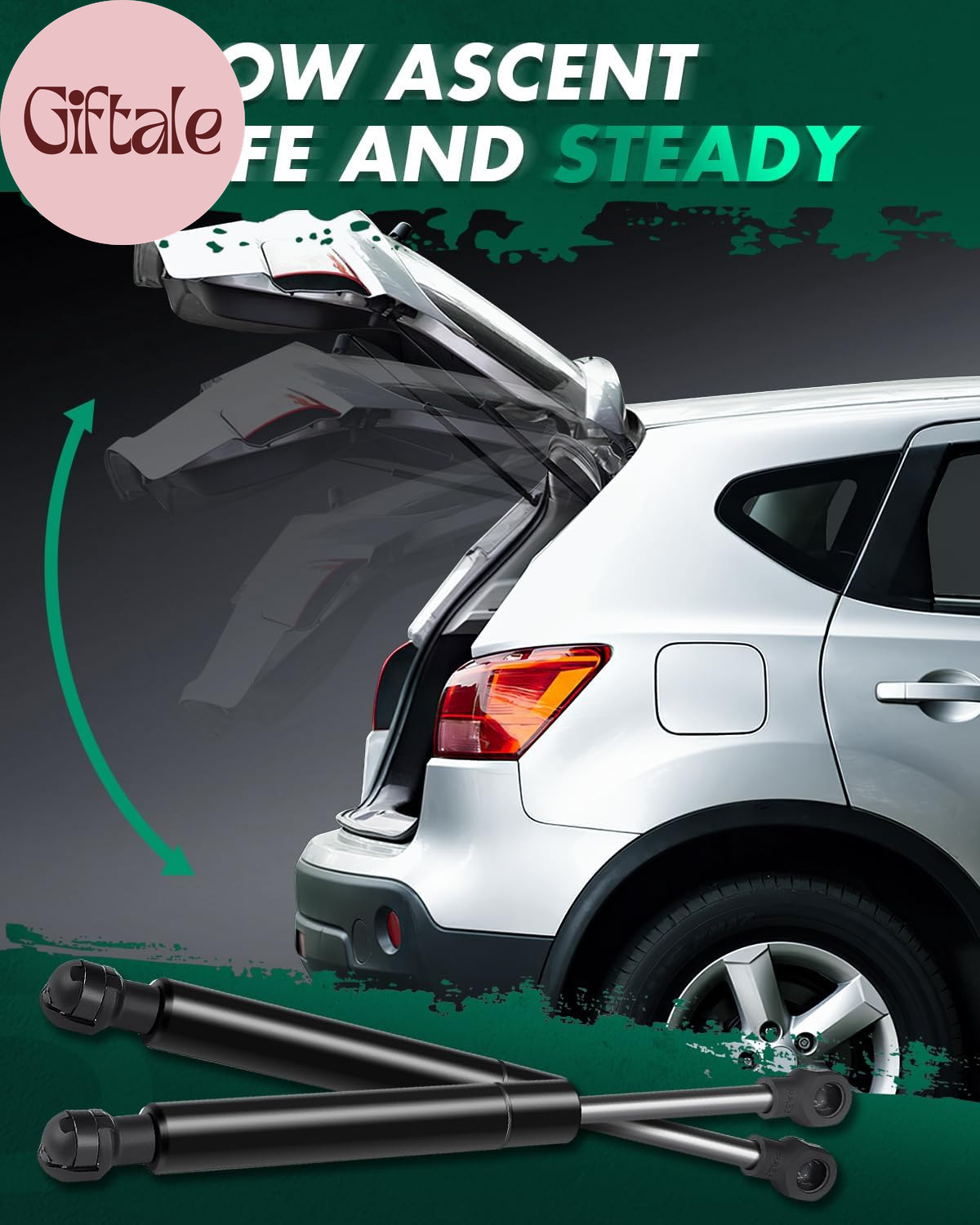 Hood Struts Fit for Ford Explorer 2002-2010, Front Lift Support Shocks for Ford