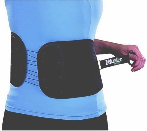 MLR Adjustable Back & Abdominal Support Black One Size