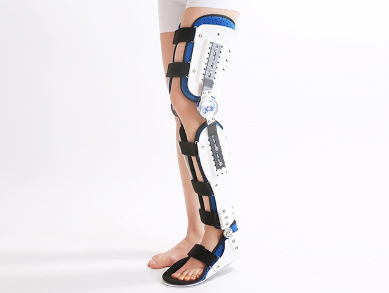 Leg Ankle Knee Brace Protector Joint Pain Relief Adjustable Fixed Support Pads