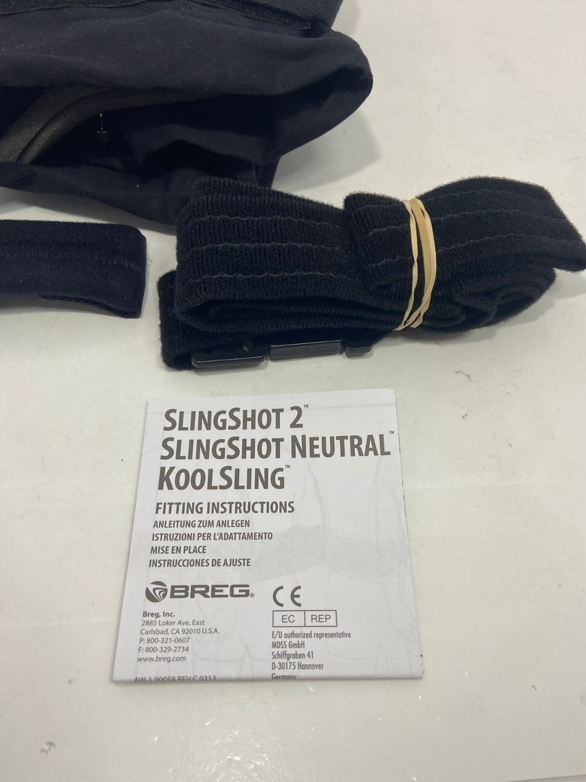 🍉 SLINGSHOT2 SLING SHOT 2 NEUTRAL Breg KoolSling and Kool Sling Immobilizer (M)