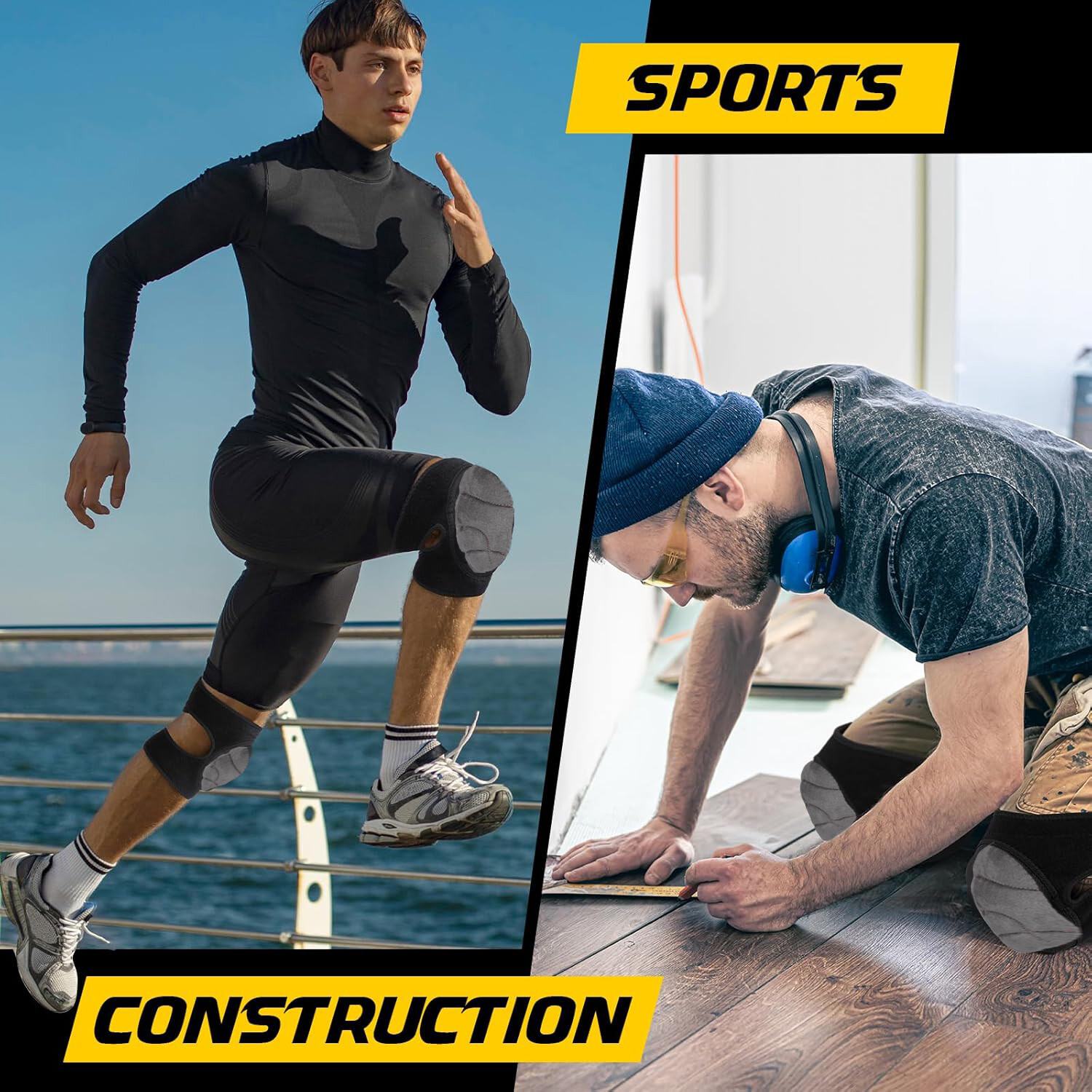 Knee Pads Knee Guards Soft Breathable Knee Pad for Men Women Work Knee Protector
