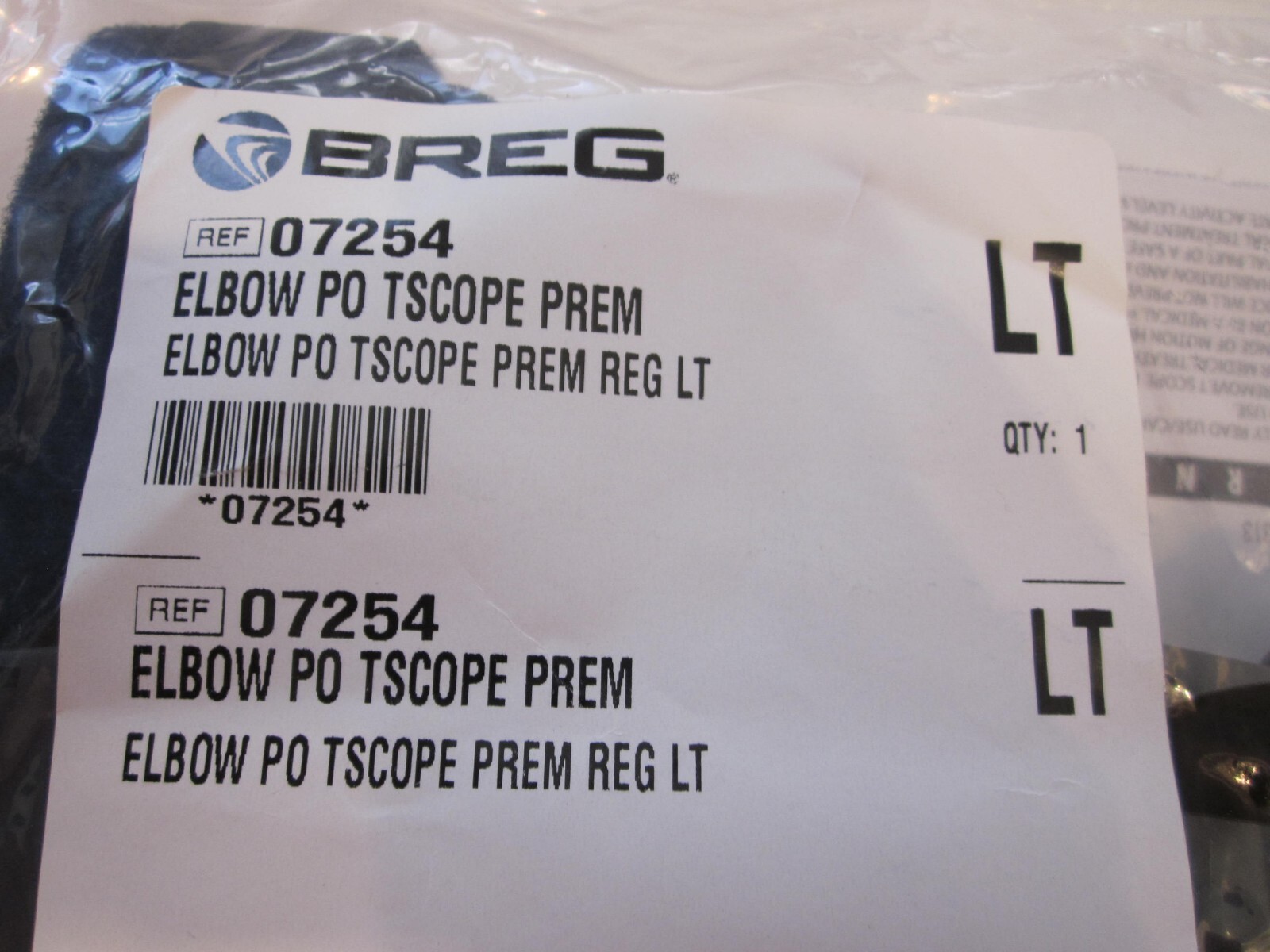BREG 07254 ELBOW PO TSCOPE PREM REGULAR LEFT
