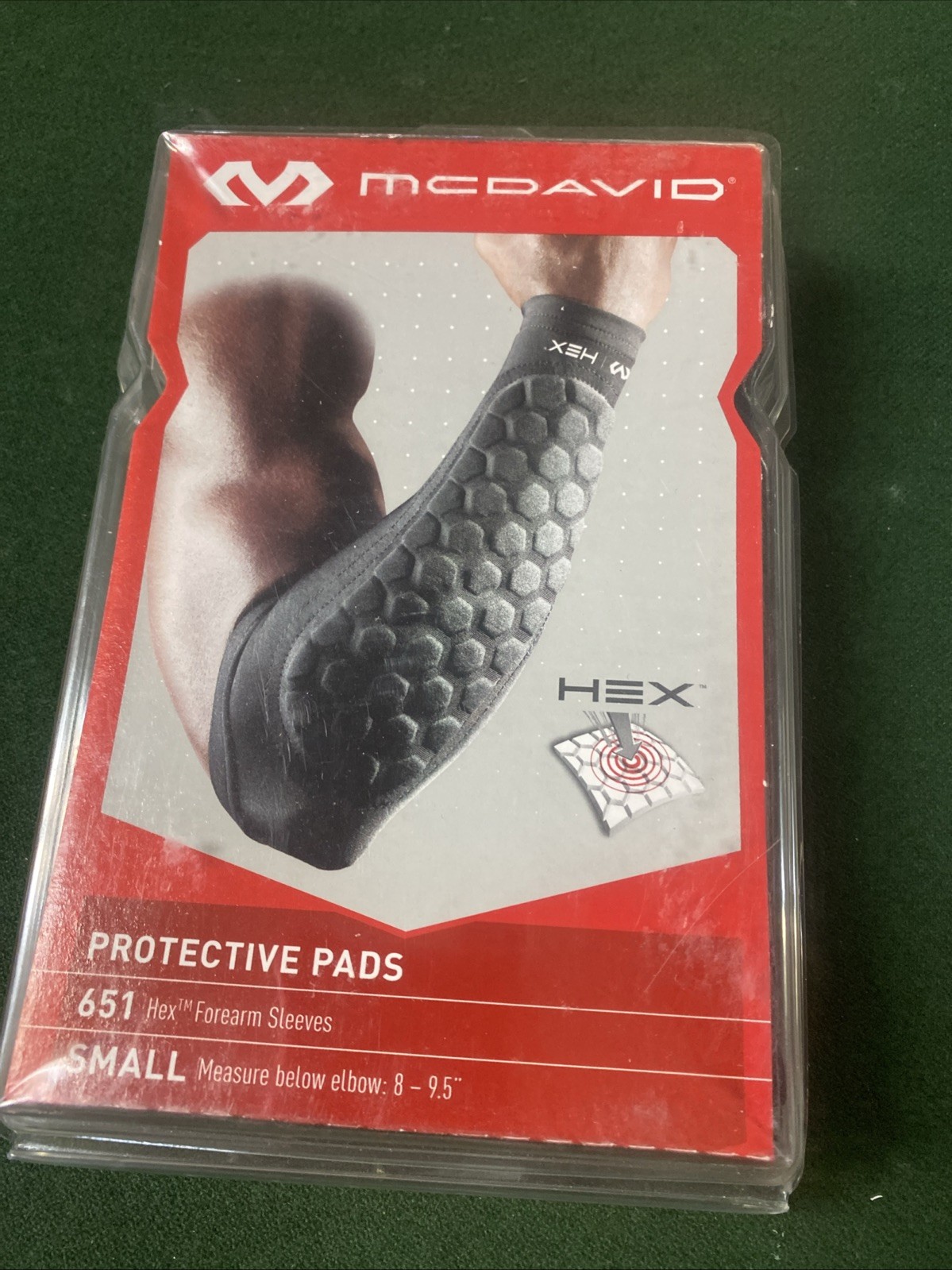 McDavid 651 Hexpad Arm Sleeves – Black