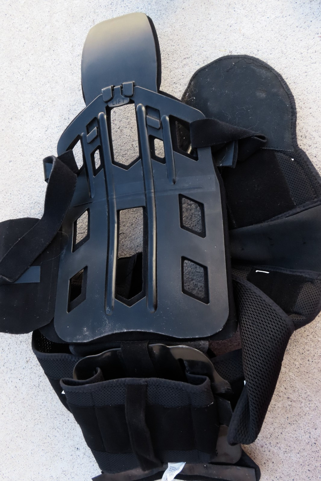 DeRoyal MAXAlign Dual Boa-Coiler Adjustable Lumbar Back Brace Black GREAT COND