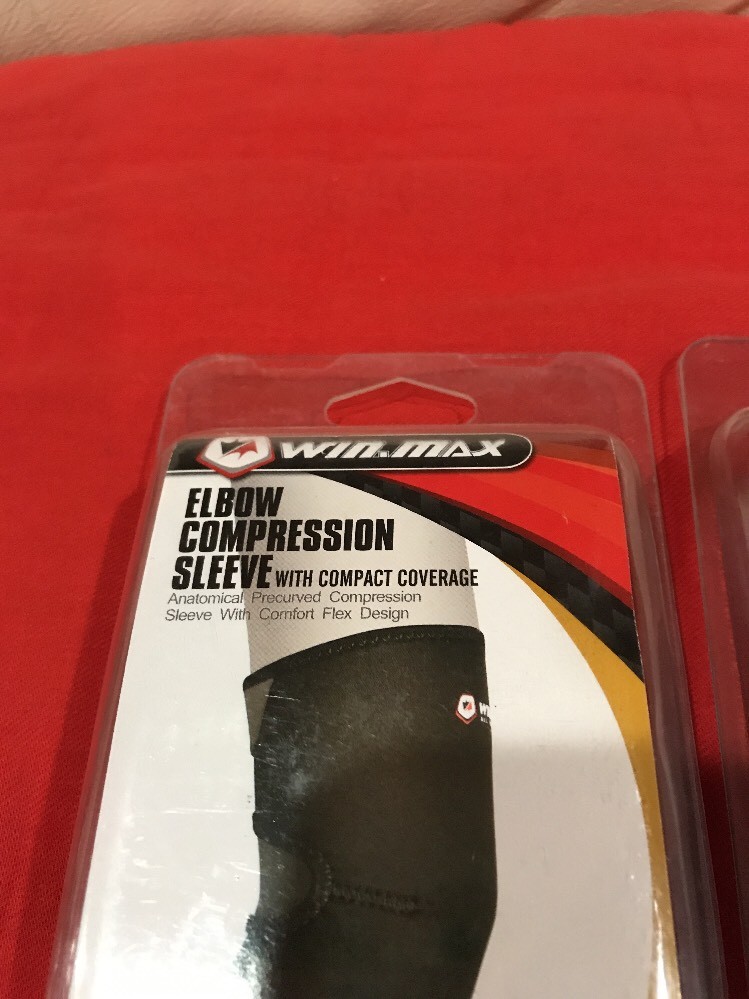 2 NIP Winmax Elbow Support Compression Sleeve With Compact Coverage S