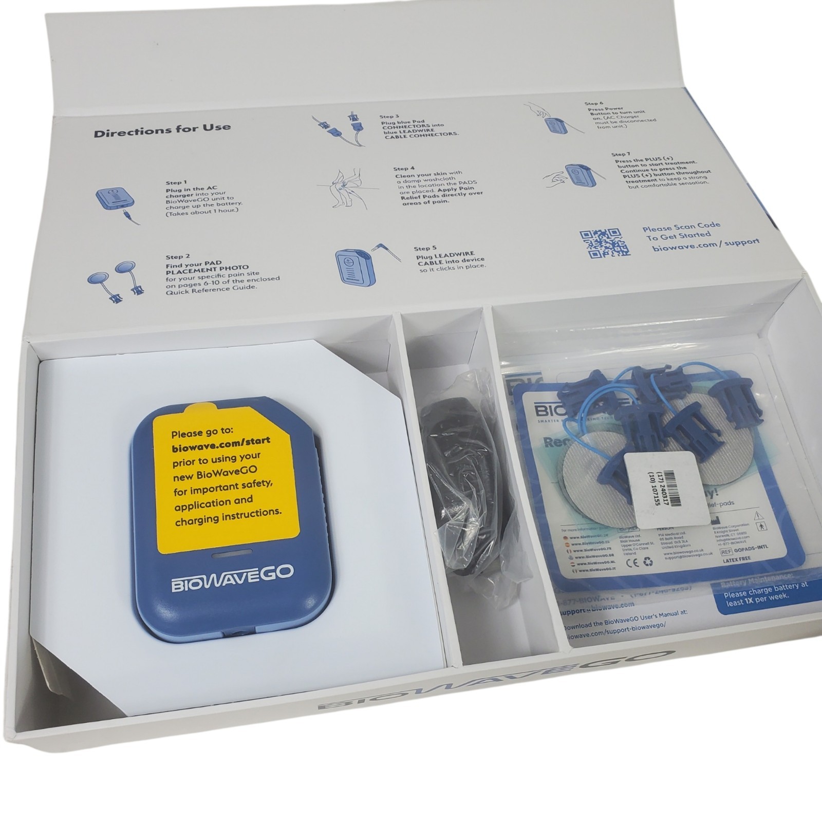 BioWave HOME Noninvasive Pain Blocking Technology BRAND NEW