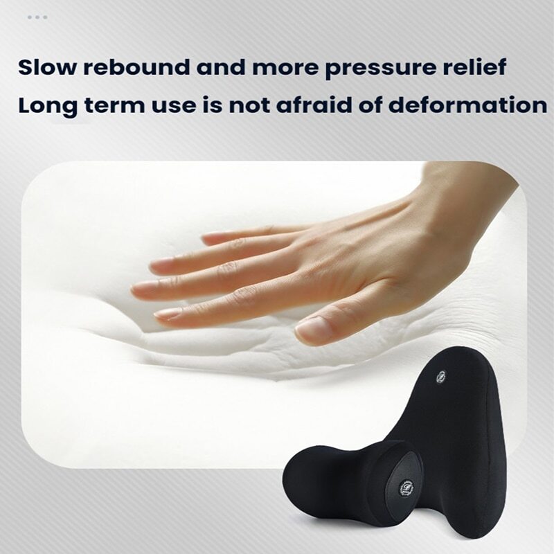 Car Massage Neck Pillow Lumbar Support Cushion Neck Head Waist Back Cushion
