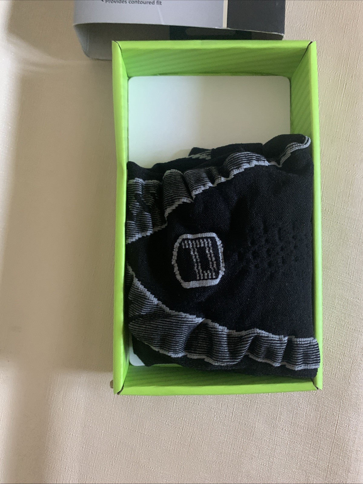 P-TEX ** PRO KNIT COMPRESSION CALF SLEEVES **P-TEXC500” LARGE Pair **BLACK*NEW**