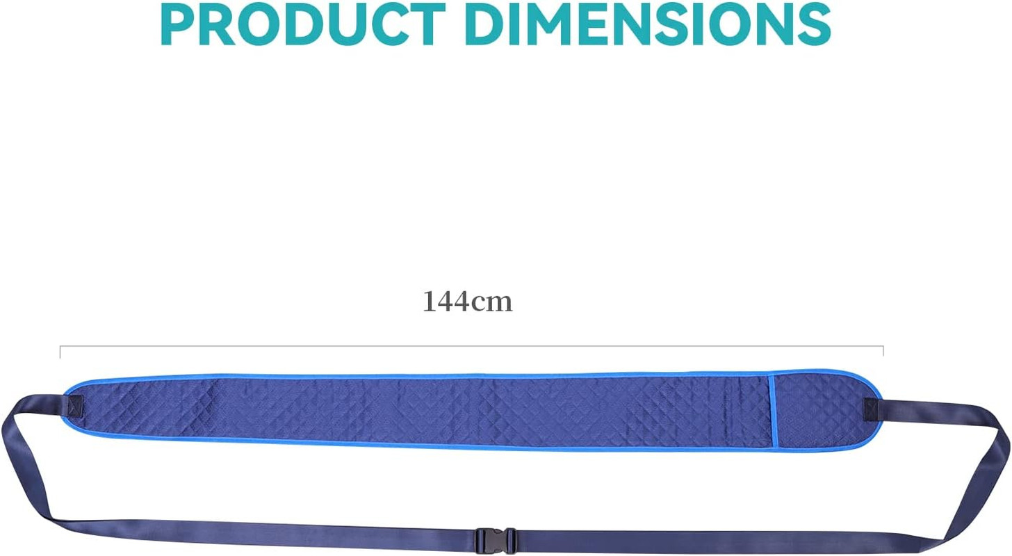 Bed Restraint Strap for Elderly 201Inch, Anti-Fall Waist Belt for Patient, Medic