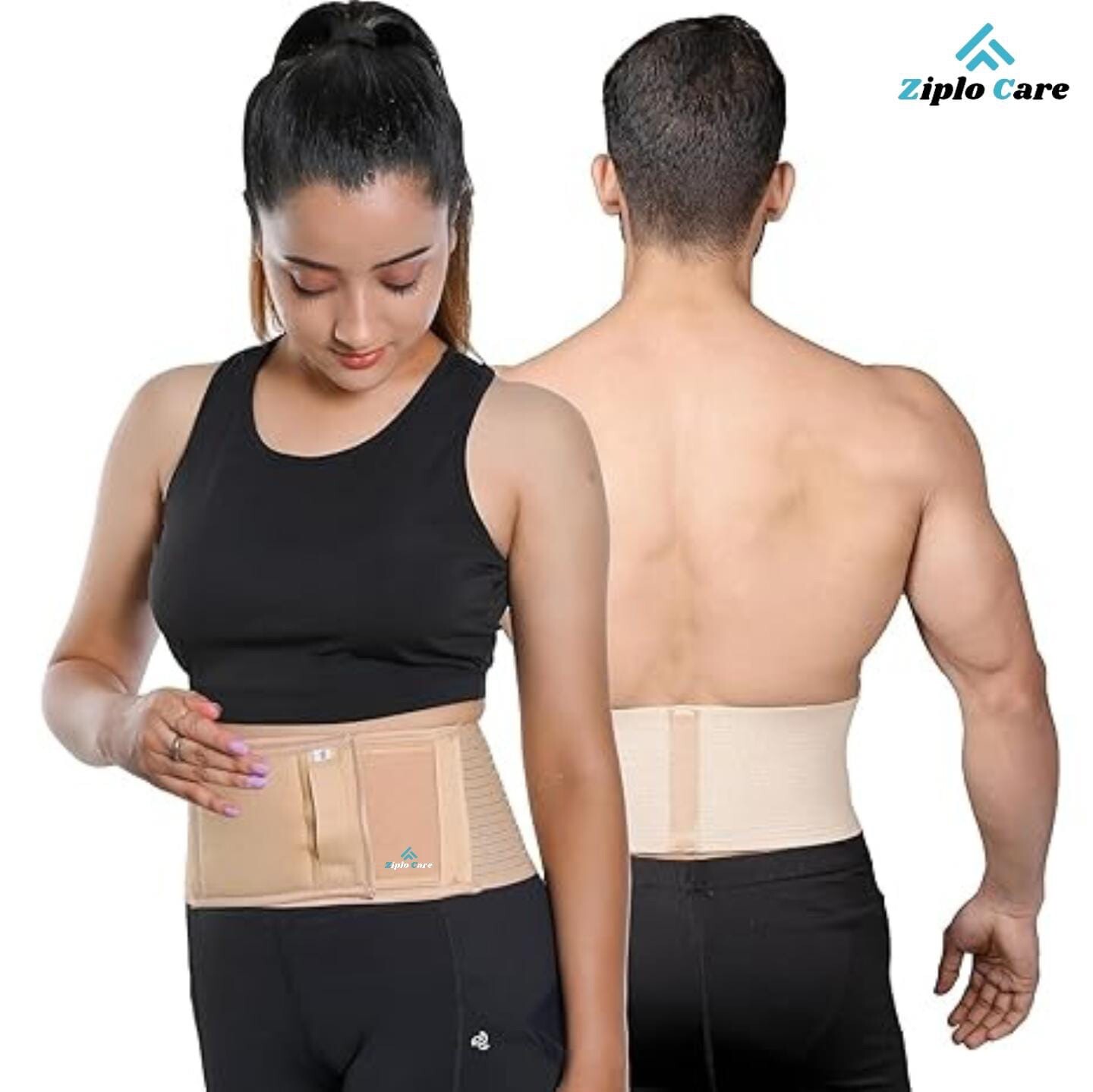 Umbilical New Hernia Belt for Men and Women/Abdominal Support padded Binder belt