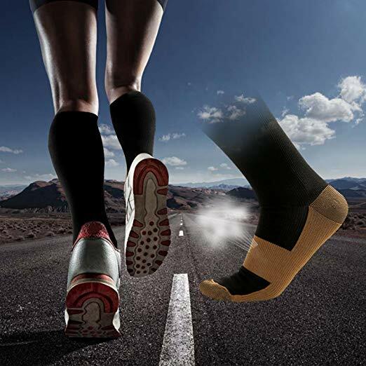 For Blood Circulation Compression Socks Unisex Pressure Stockings Nursing S-XXL