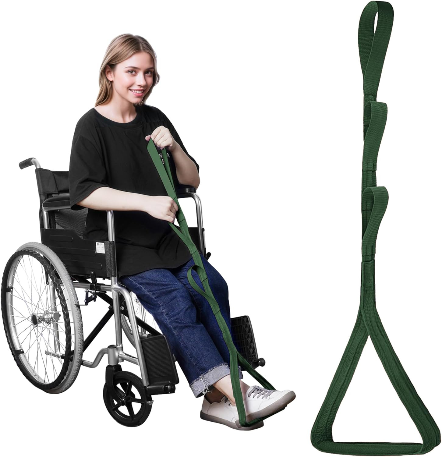 42 Inch Long Leg Lifter,Leg Lifter after Hip Replacement All over with Aluminum